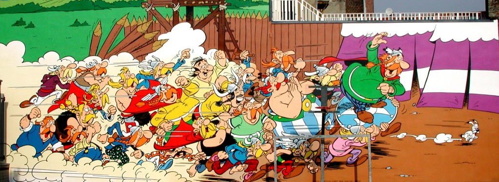 Asterix de Uderzo & Goscinny - Parcours BD BRUXELLES - 2005