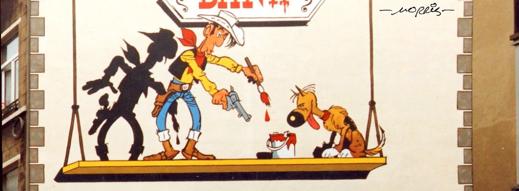 Lucky Luke de Morris - Parcours BD BRUXELLES - 1993