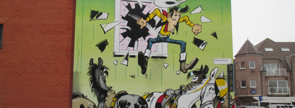 Lucky Luke de Morris - Parcours BD MIDDELKERKE - 2016